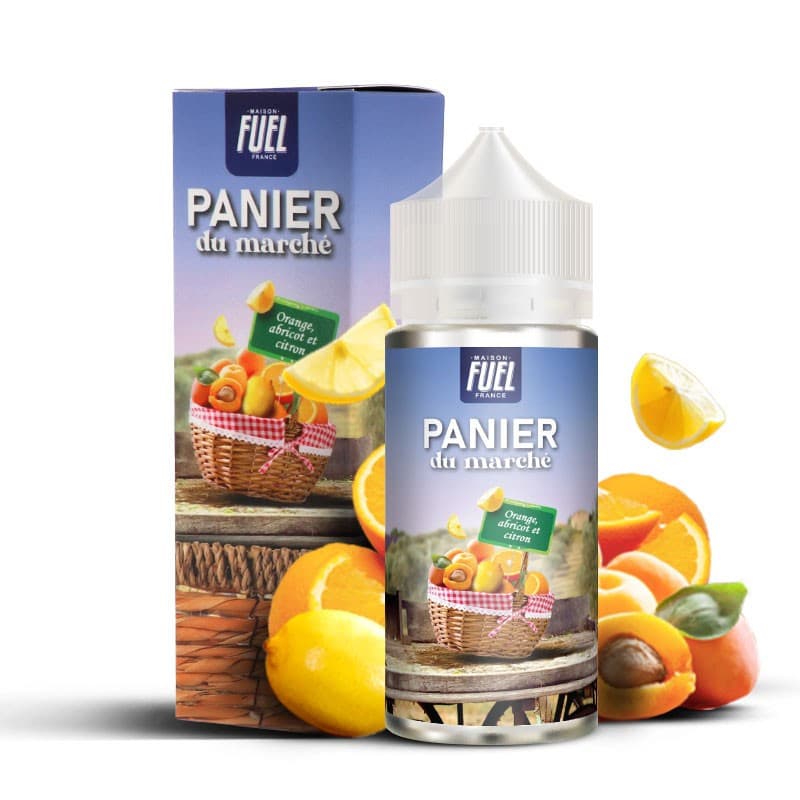 Fighter Fuel Orange Abricot Et Citron - Fighter Fuel 100ML