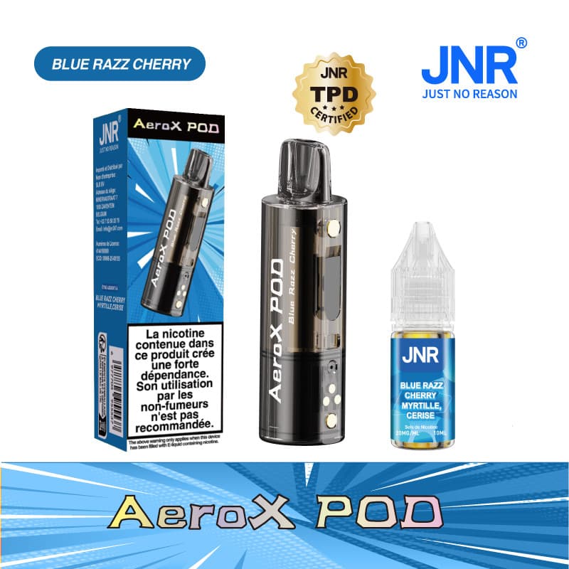 AEROX JNR CARTOUCHE + BLUE RAZZ CHERRY - AEROX JNR