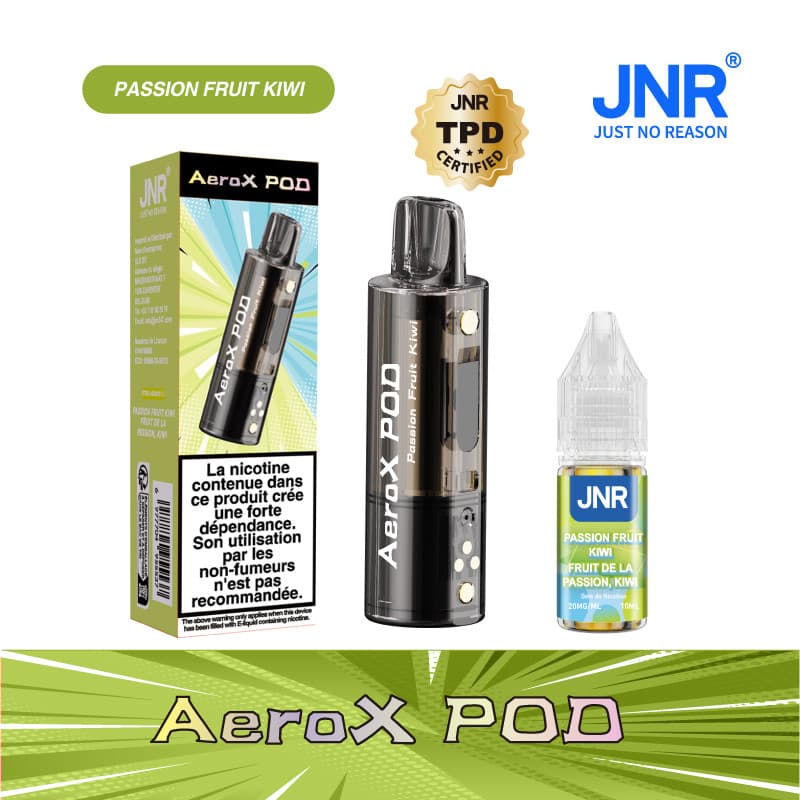 AEROX JNR CARTOUCHE + PASSION FRUIT KIWI - AEROX JNR