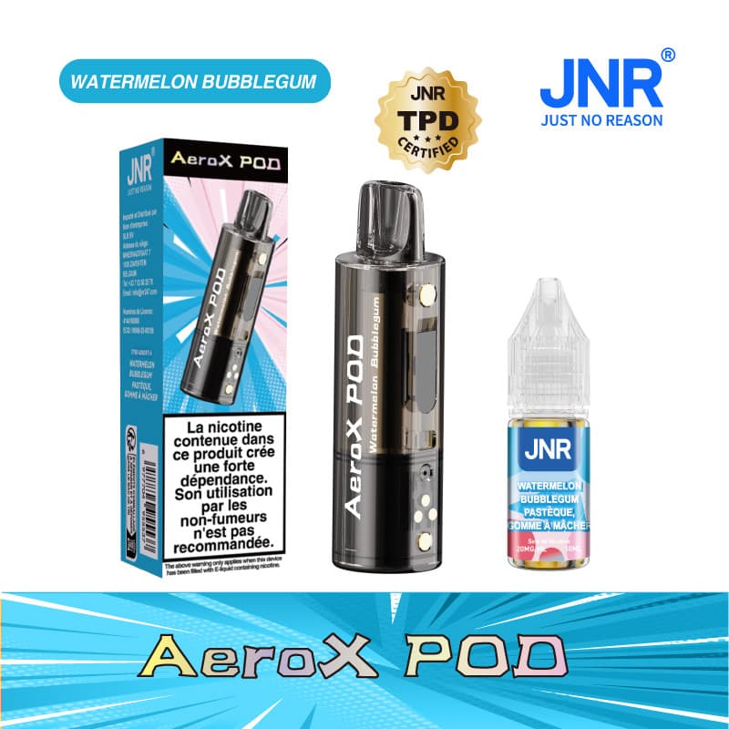 AEROX JNR CARTOUCHE + WATERMELON BUBBLEGUM - AEROX JNR