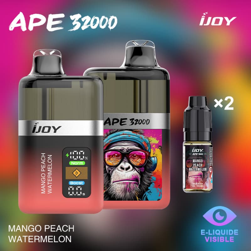APE 32000 IJOY MANGO PEACH WATERMELON - APE 32000 IJOY