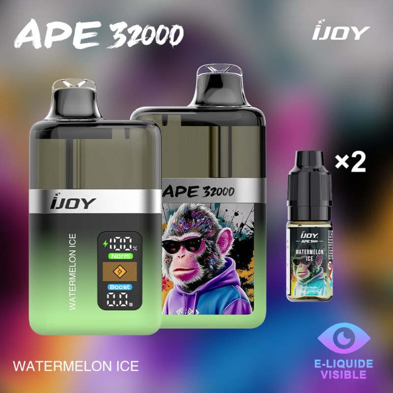 APE 32000 IJOY WATERMELON ICE - APE 32000 IJOY