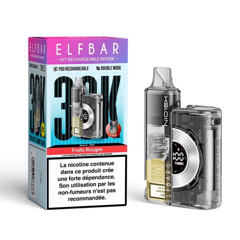 NIO30K BY ELFBAR FRUITS ROUGES 30000 PUFFS - NIO30K ELFBAR