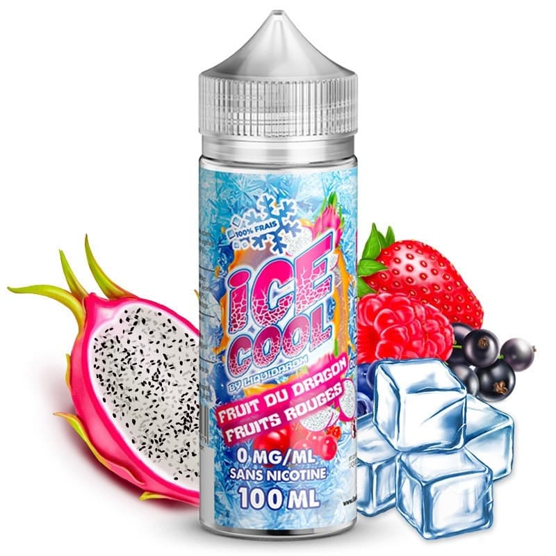 Ice Cool Fruit Du Dragon Fruits Rouges 100Ml