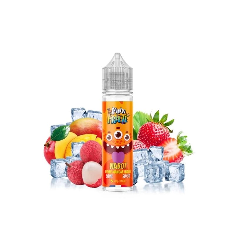 Multi Freeze Nabot Litchie Mangue Fraise 50Ml