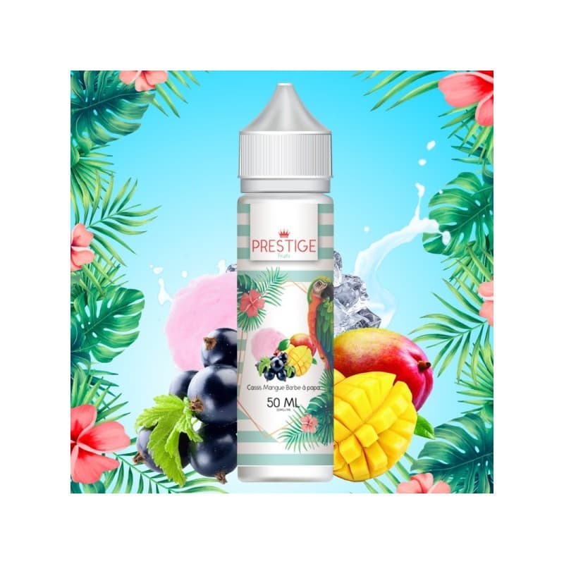 Prestige Fruits Cassis Mangue Barbe À Papa 50Ml