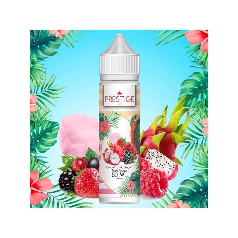 PRESTIGE FRUITS Cotton Candy Fruit Du Dragon Fruits Rouges 50Ml