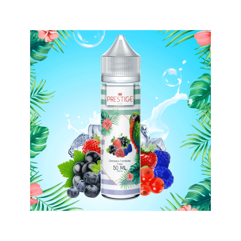 PRESTIGE FRUITS Grenadine Framboise Fraise 50Ml