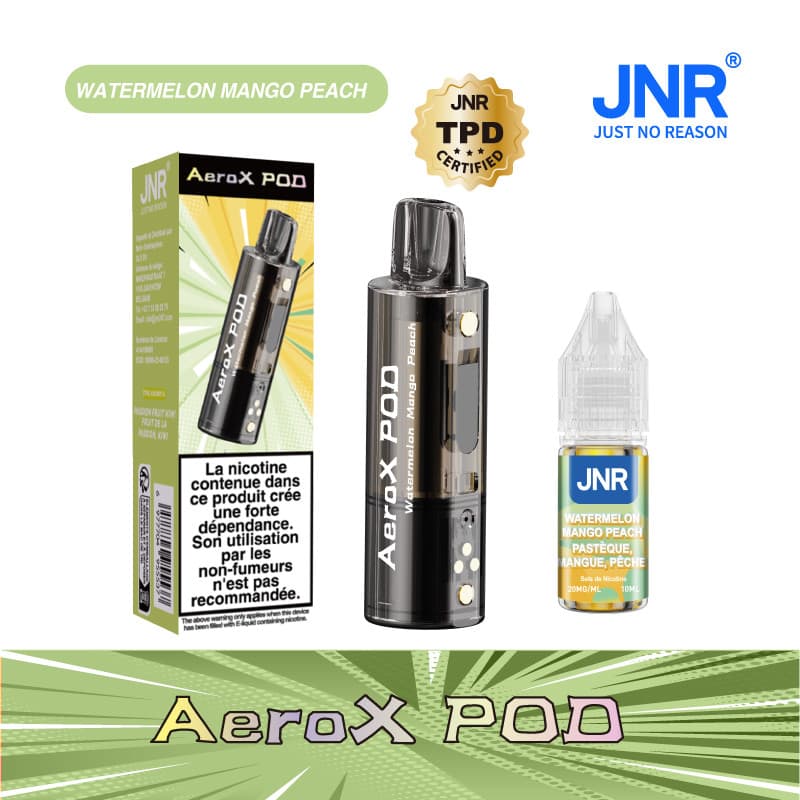 JNR CARTOUCHE + WATERMELON MANGO PEACH - AEROX JNR