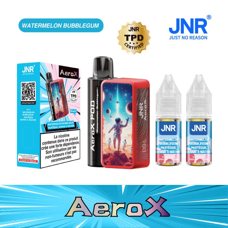 AEROX JNR WATERMELON BUBBLEGUM 32000 PUFFS - AEROX JNR