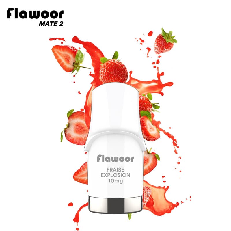 Flawoor CARTOUCHE FRAISE EXPLOSION / 2PCS - FLAWOOR MATE 2