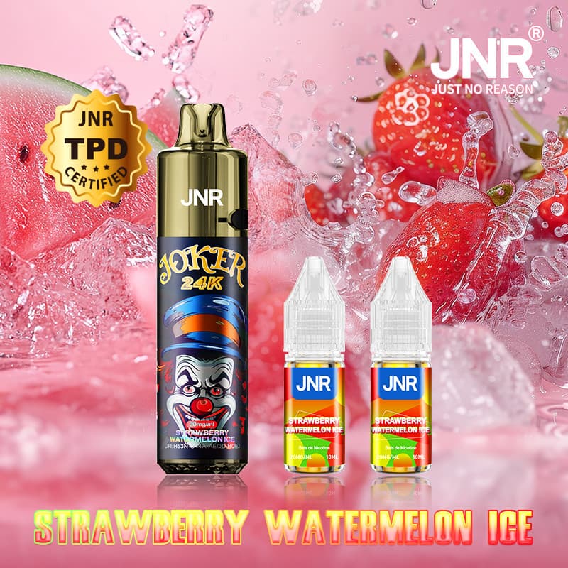 JOKER JNR STRAWBERRY WATERMELON ICE 24000 PUFFS - JOKER JNR