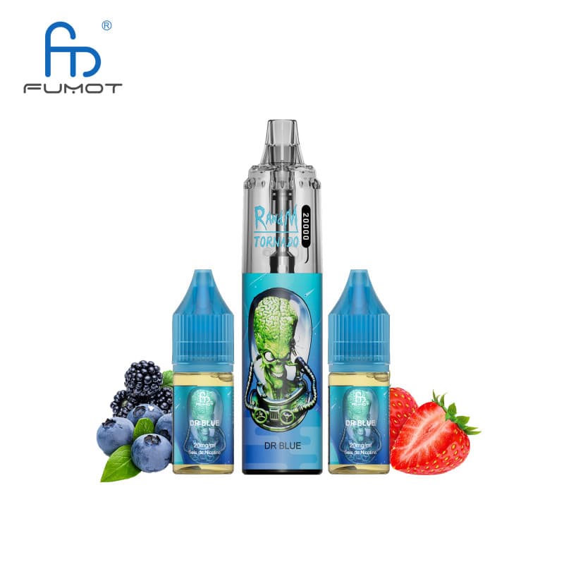 DR BLUE 20000 PUFFS TORNADO - RANDM FUMOT