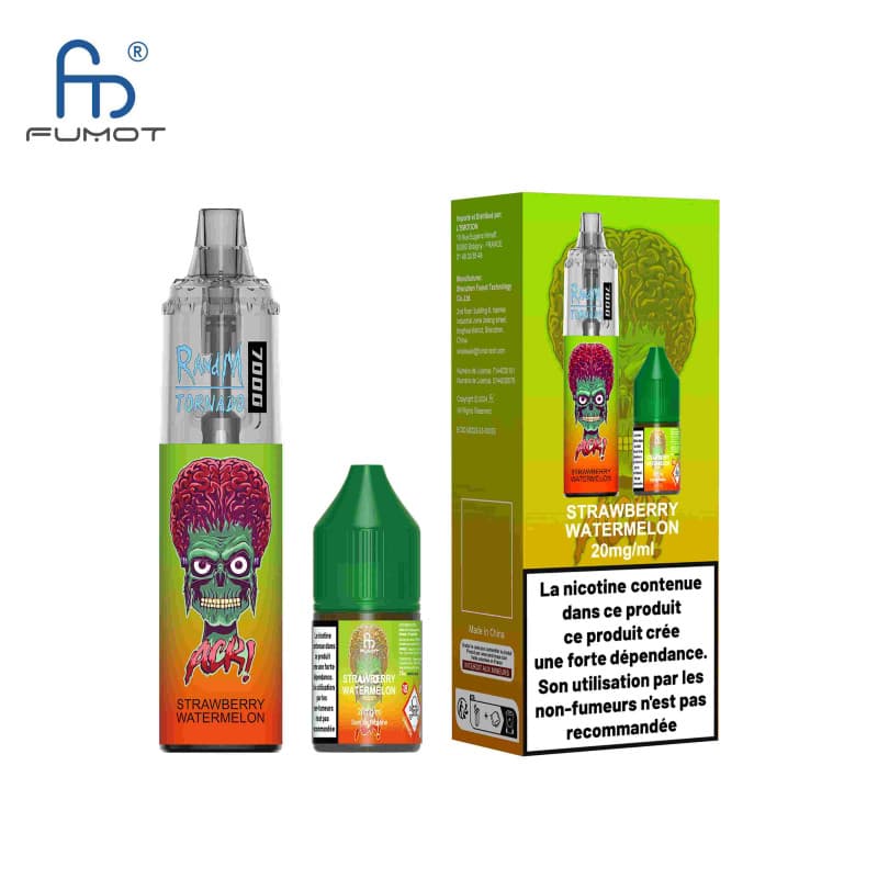 TORNADO RANDM FUMOT STRAWBERRY WATERMELON TPD 2% TORNADO - RANDM FUMOT